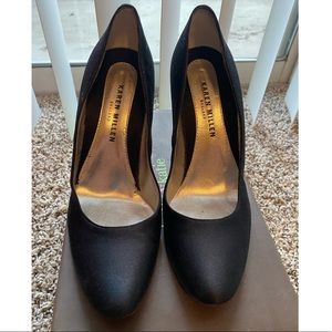 Women’s Kelly & Katie Black Sateen Heels
